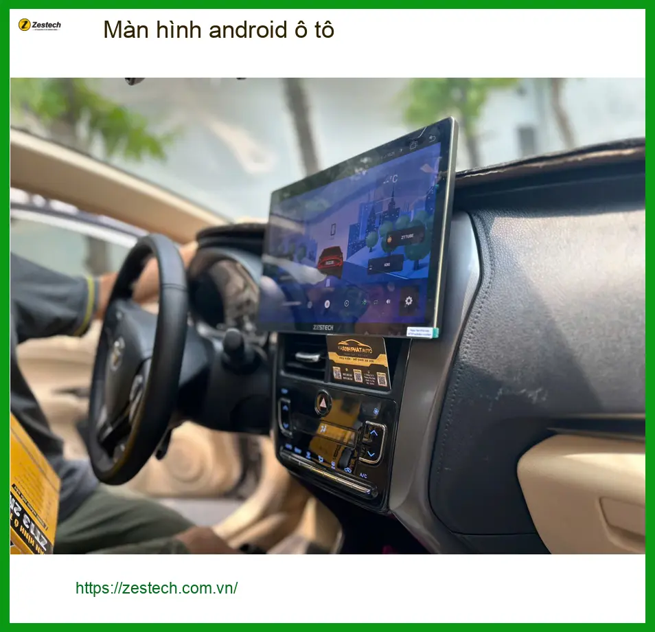 Anh Khang lắp Màn hình android ô tô cho Mazda 3 tại Quận 2 để giải trí ảnh thực tế 2