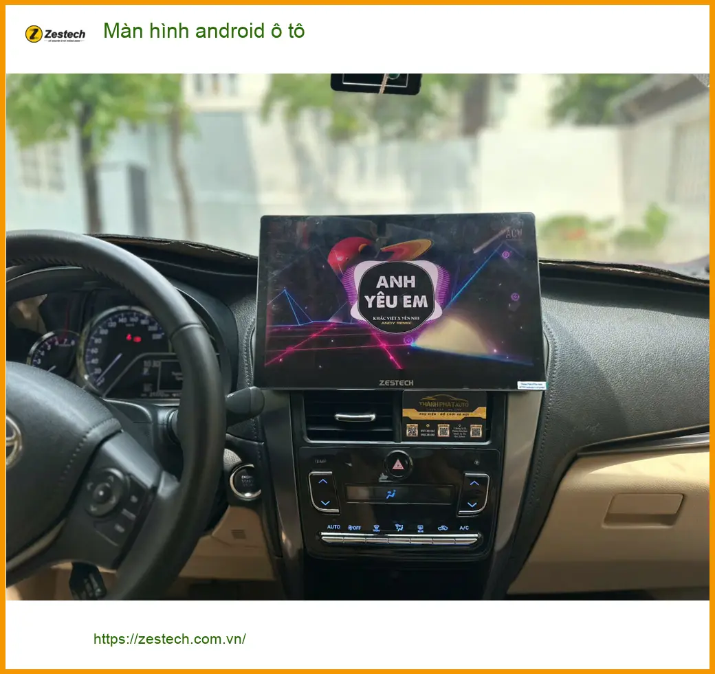 Anh Quang lắp màn hình Android ô tô Honda City tại Quận 12 để nâng cao tiện ích ảnh thực tế 3