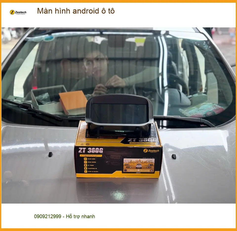 Chú Hùng Vương lắp màn hình Android ô tô cho Ford Everest tại Quận 2 ảnh thực tế 2