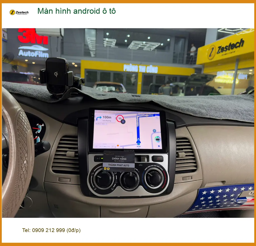 Chị Thảo Nguyên lắp màn hình android ô tô Hyundai Accent Quận 2 ảnh thực tế 3