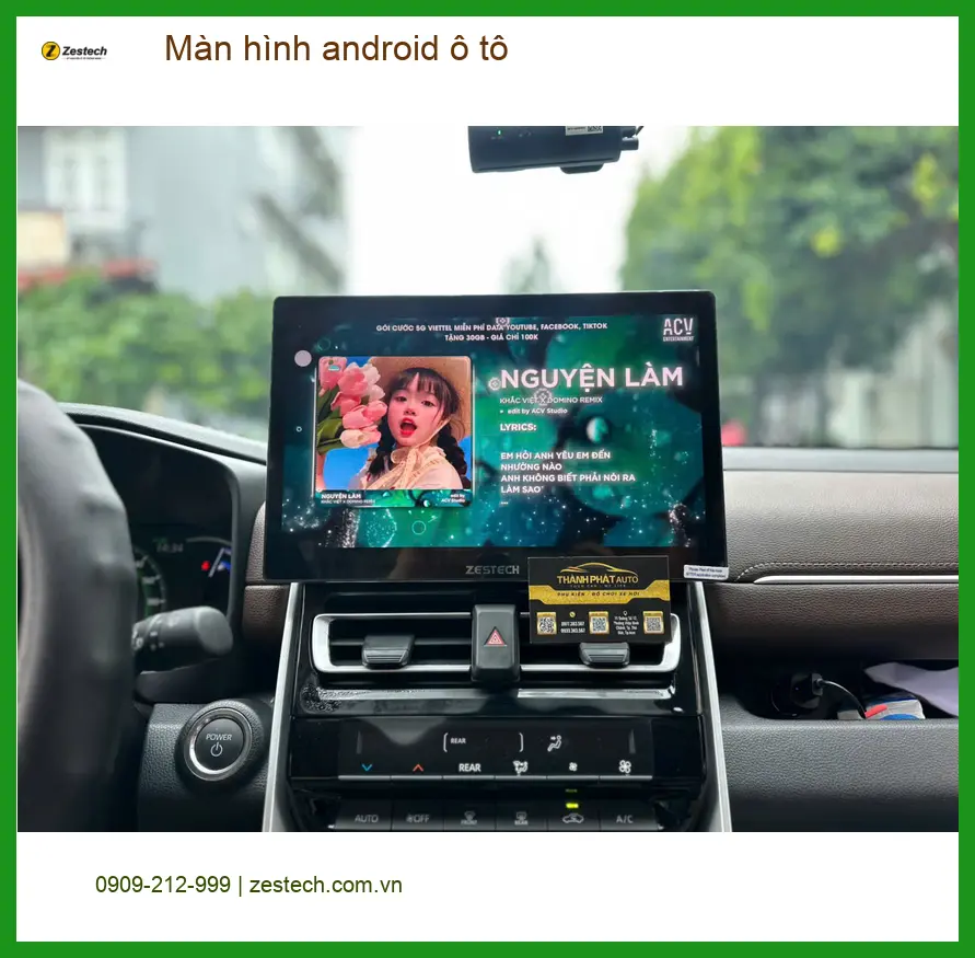 Anh Hưng lắp màn hình Android ô tô cho Hyundai Accent tại Quận 12 ảnh thực tế 4