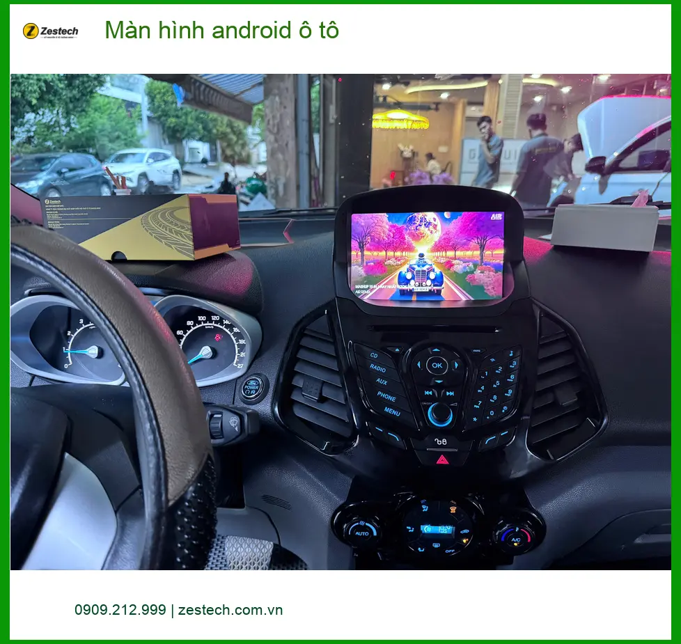 Chú Long lắp màn hình Android ô tô cho Hyundai Accent tại Quận 11 uy tín ảnh thực tế 2