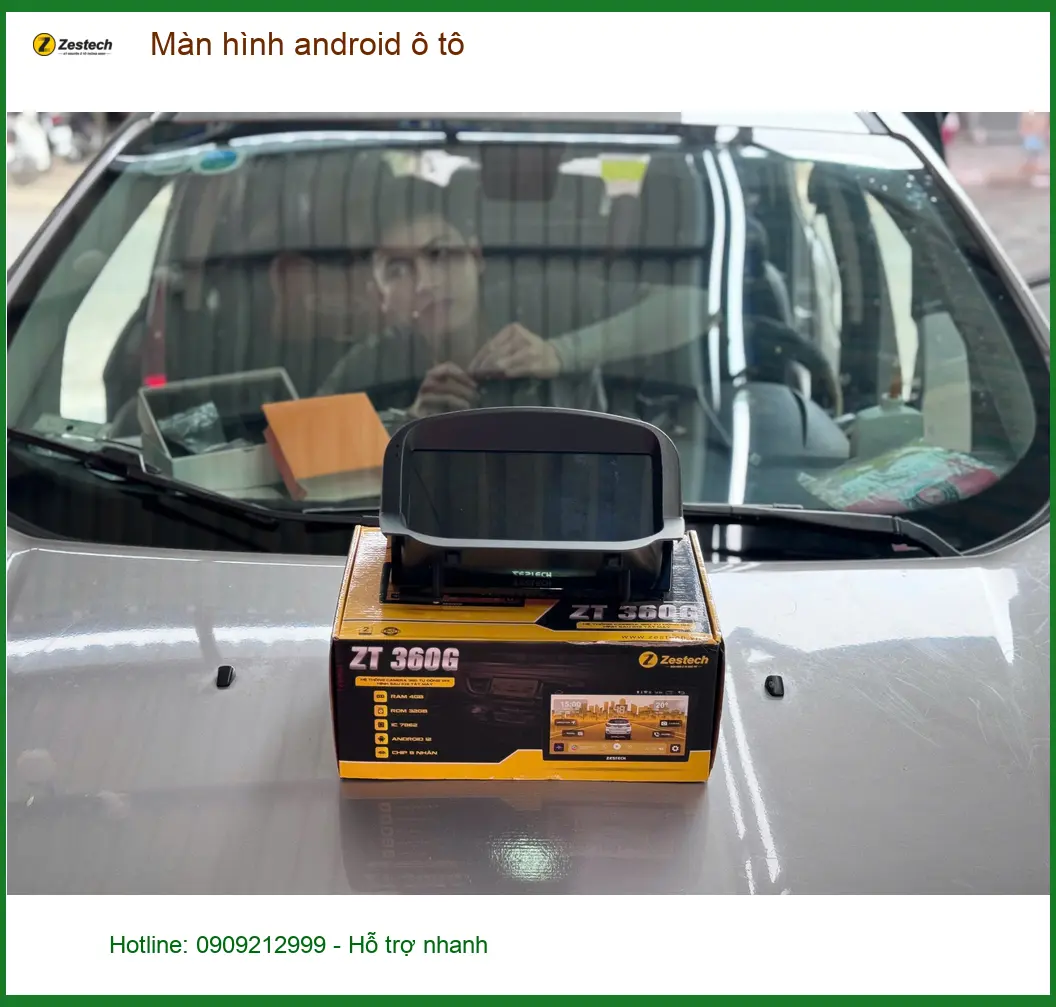 Chú Long lắp màn hình Android ô tô cho Hyundai Accent tại Quận 11 uy tín ảnh thực tế 4