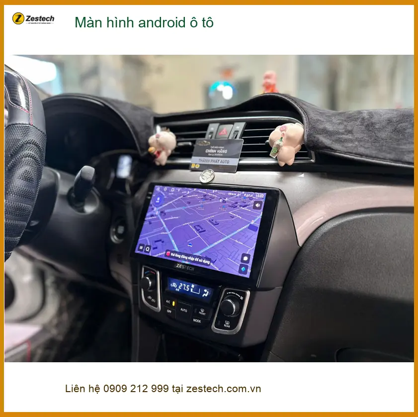 Anh Duy nâng cấp Màn hình Android ô tô cho Honda Civic ở Quận 3.