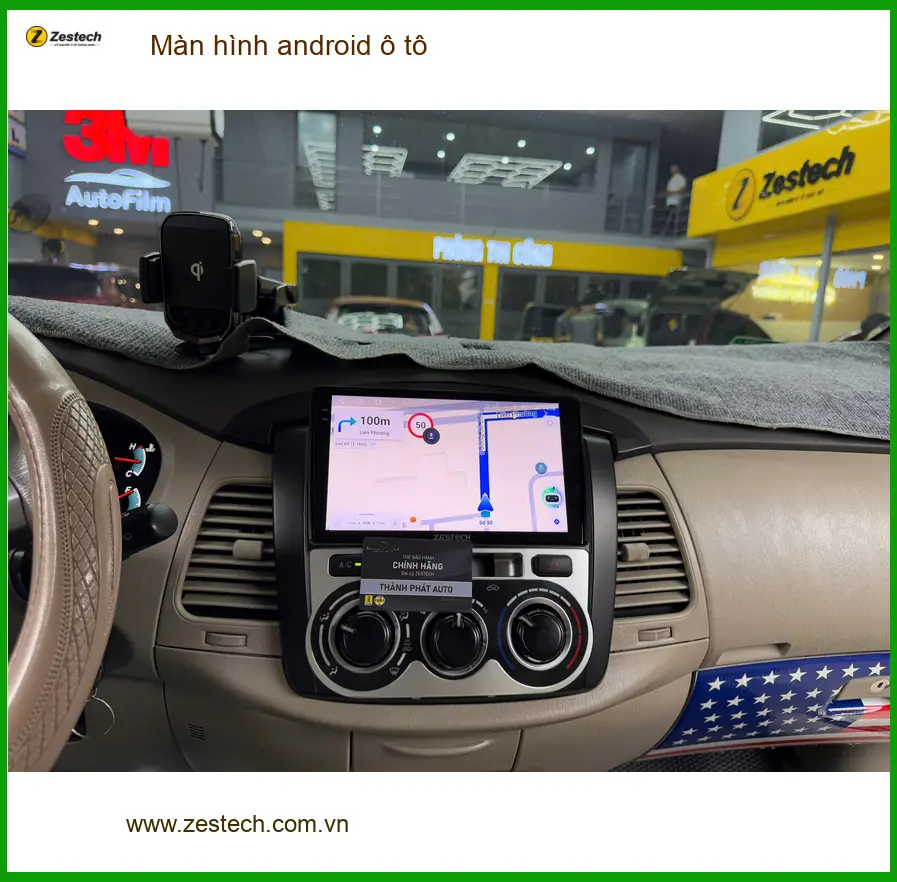 Anh Quang nâng cấp màn hình Android ô tô cho Hyundai Accent ở Thủ Đức ảnh thực tế 3
