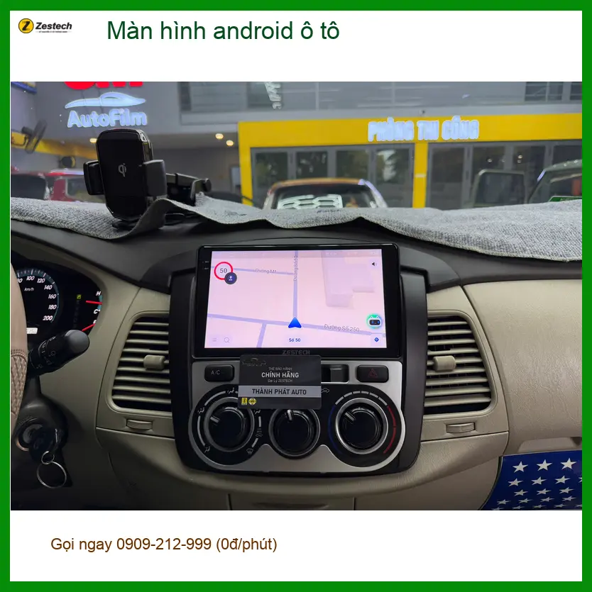 Anh Quang nâng cấp màn hình Android ô tô cho Hyundai Accent ở Thủ Đức ảnh thực tế 4