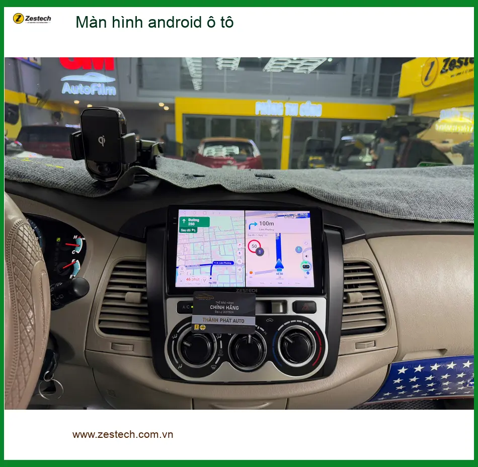 Anh Quang nâng cấp màn hình Android ô tô cho Hyundai Accent ở Thủ Đức ảnh thực tế 5