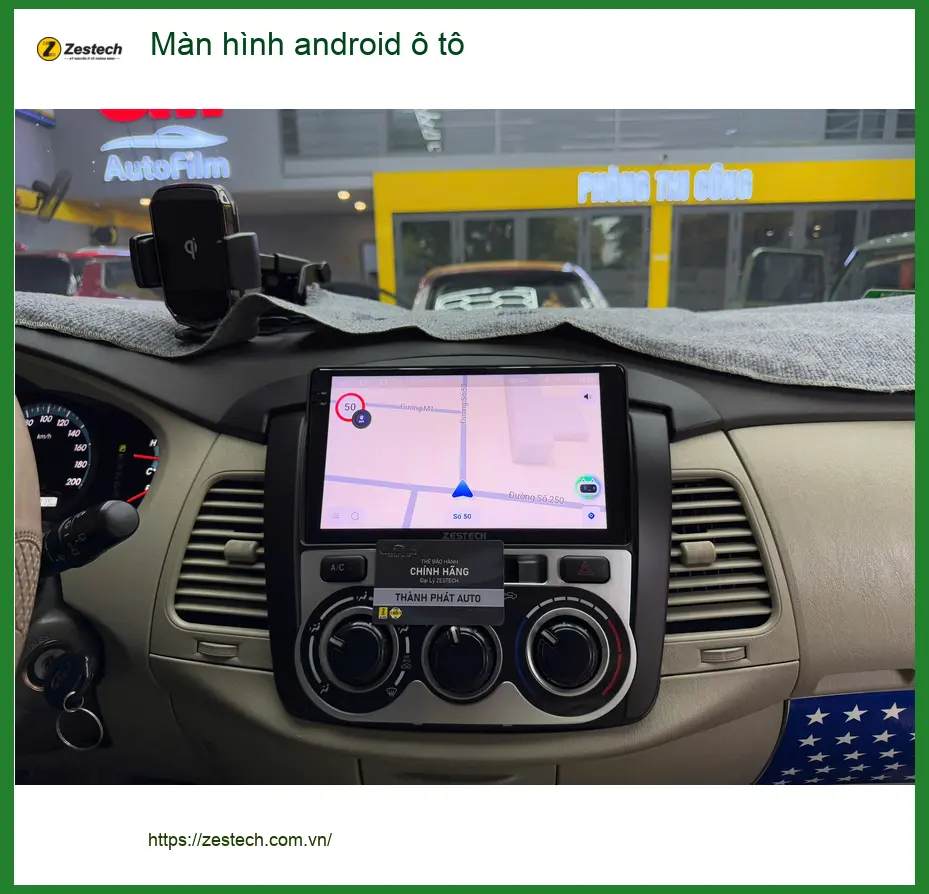 Anh Minh nâng cấp màn hình Android ô tô Hyundai Accent tại Quận 12