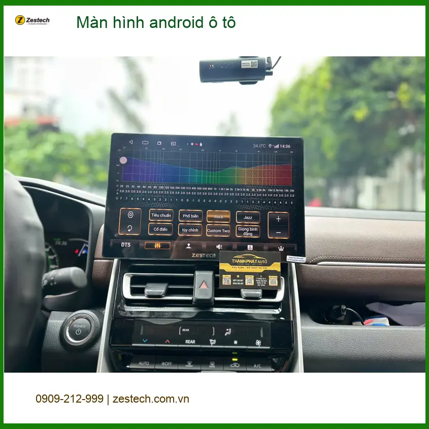 Anh Dũng lắp màn hình Android ô tô cho Toyota Camry tại Quận Thủ Đức ảnh thực tế 2