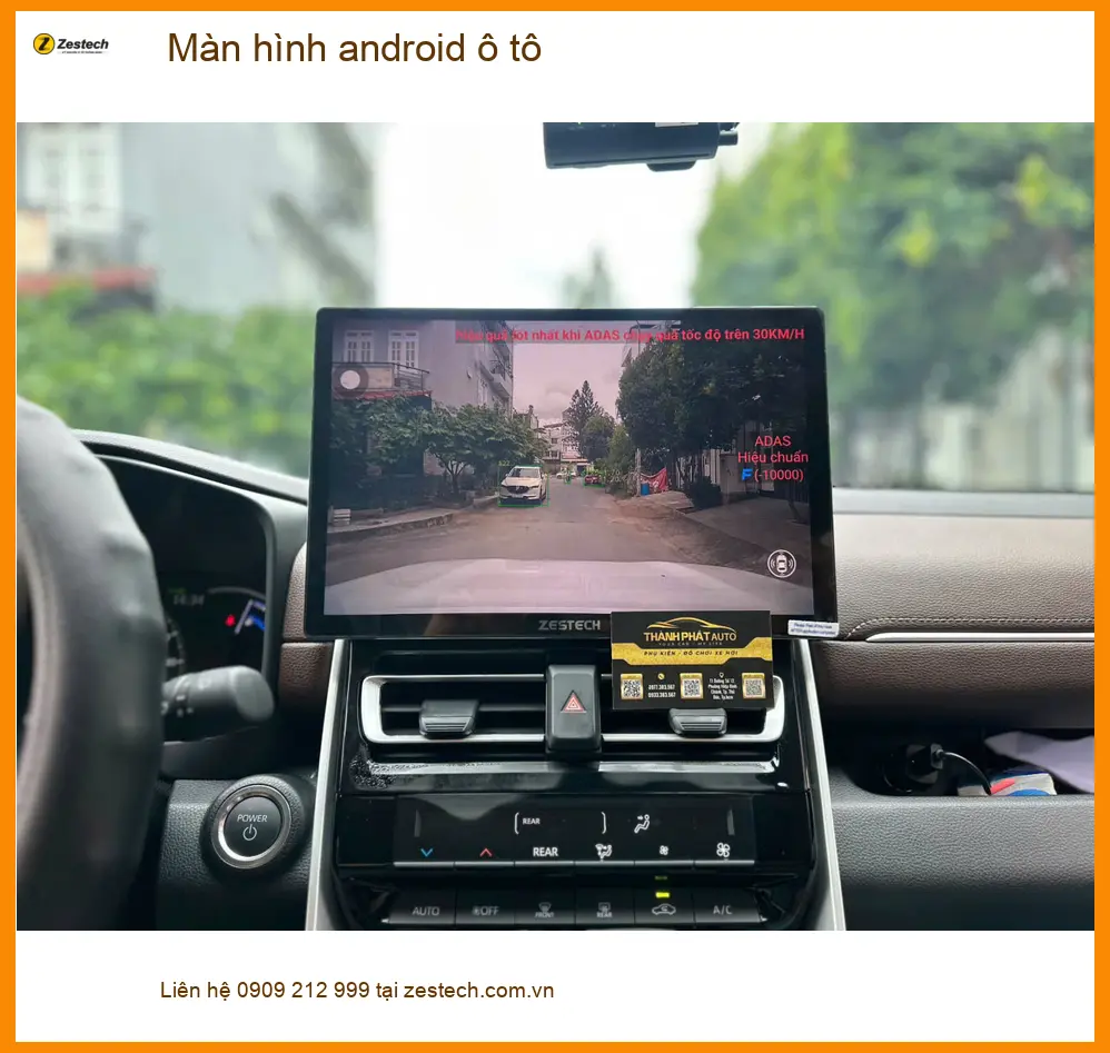 Anh Dũng lắp màn hình Android ô tô cho Toyota Camry tại Quận Thủ Đức ảnh thực tế 3