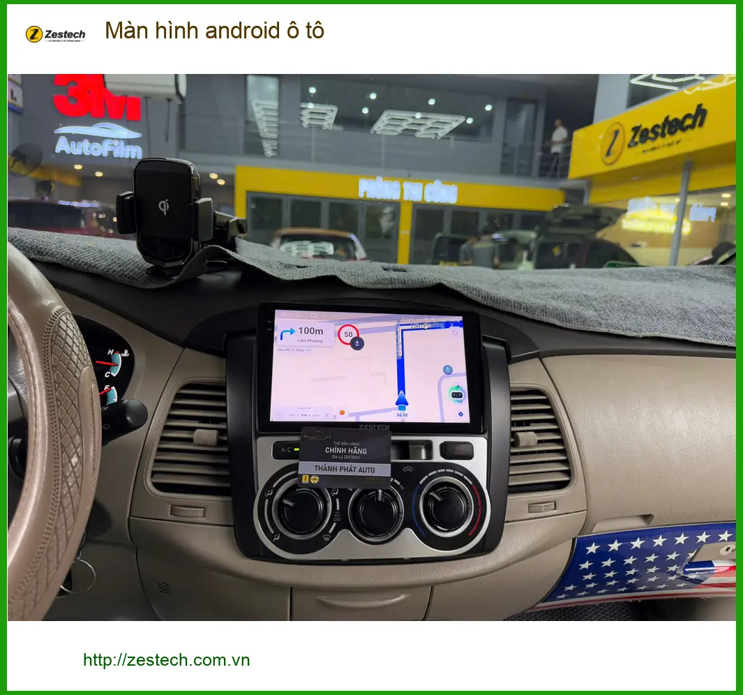 Anh Minh nâng cấp màn hình Android ô tô Hyundai Accent tại Quận 12 ảnh thực tế 5