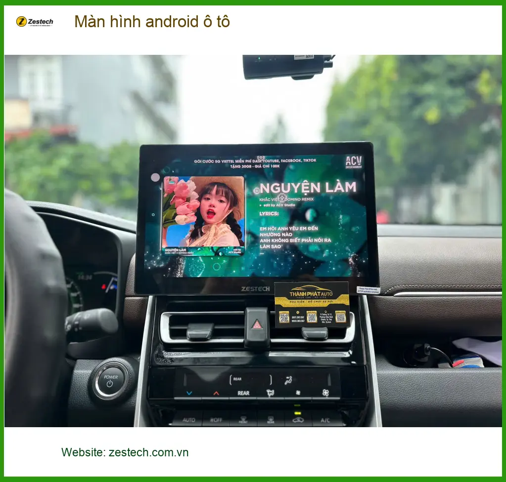 Anh Tấn lắp màn hình Android ô tô Hyundai Accent tại Quận Bình Tân. ảnh thực tế 2