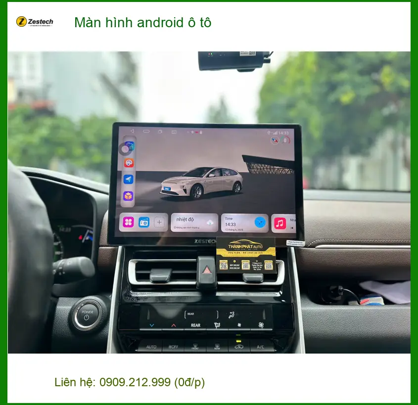 Anh Tấn lắp màn hình Android ô tô Hyundai Accent tại Quận Bình Tân. ảnh thực tế 4