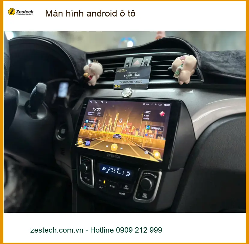 Anh Long nâng cấp màn hình android ô tô Mazda 3 tại Củ Chi thay màn hình cũ