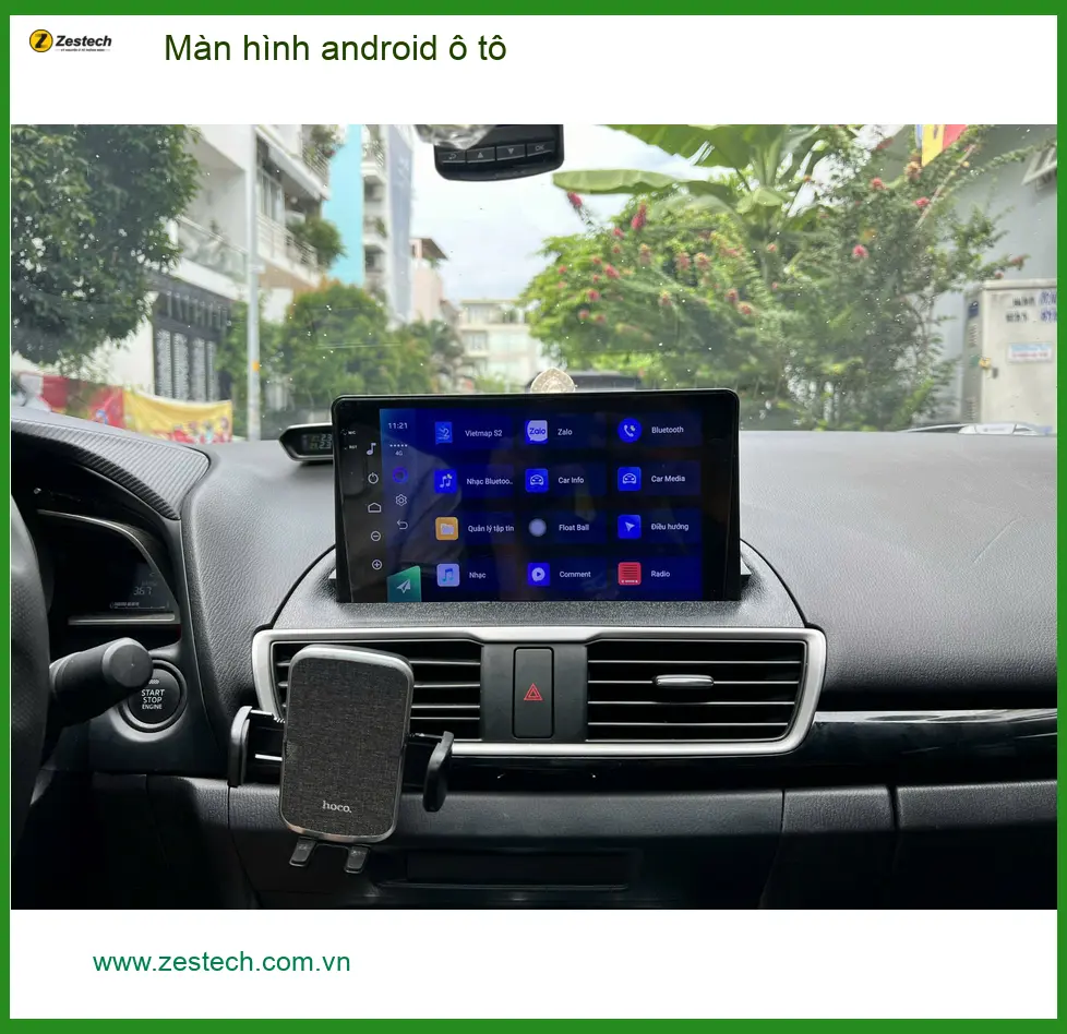 Lắp màn hình android ô tô Quận 10: Anh Minh nâng cấp Toyota Camry ảnh thực tế 2