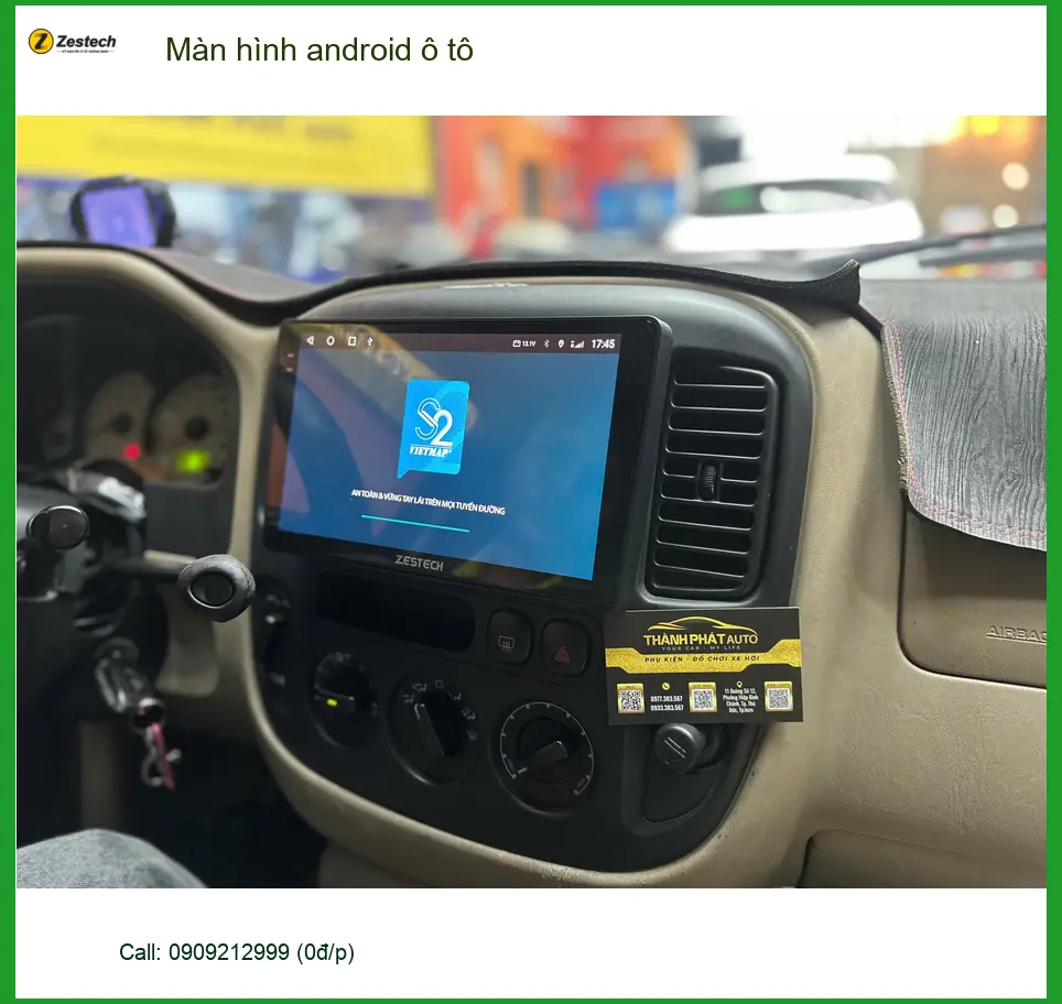 Anh Minh nâng cấp màn hình Android ô tô cho Honda CRV tại Quận 3 ảnh thực tế 3