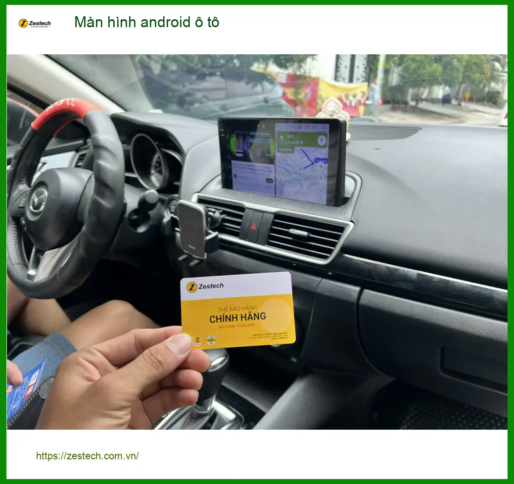 Anh Khang nâng cấp màn hình Android ô tô Hyundai Accent tại Gò Vấp ảnh thực tế 3