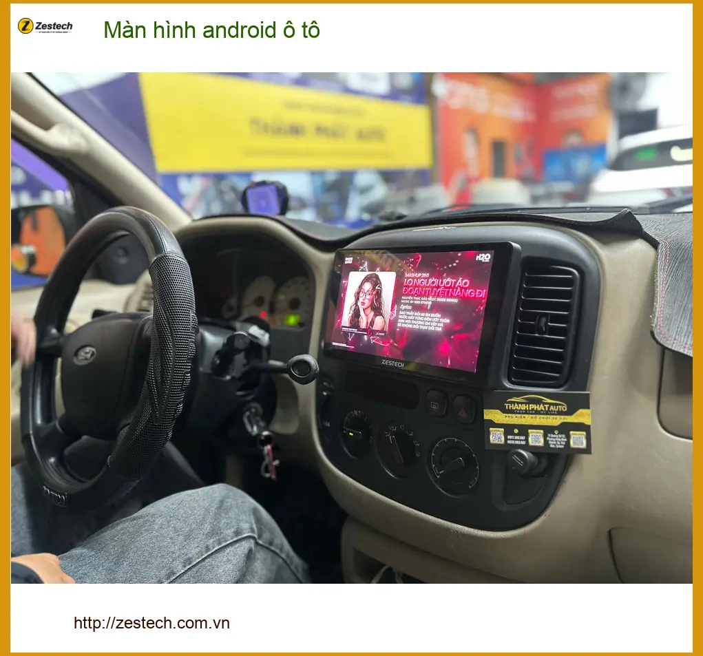 Anh Minh nâng cấp màn hình Android ô tô cho Honda CRV tại Quận 3 ảnh thực tế 4