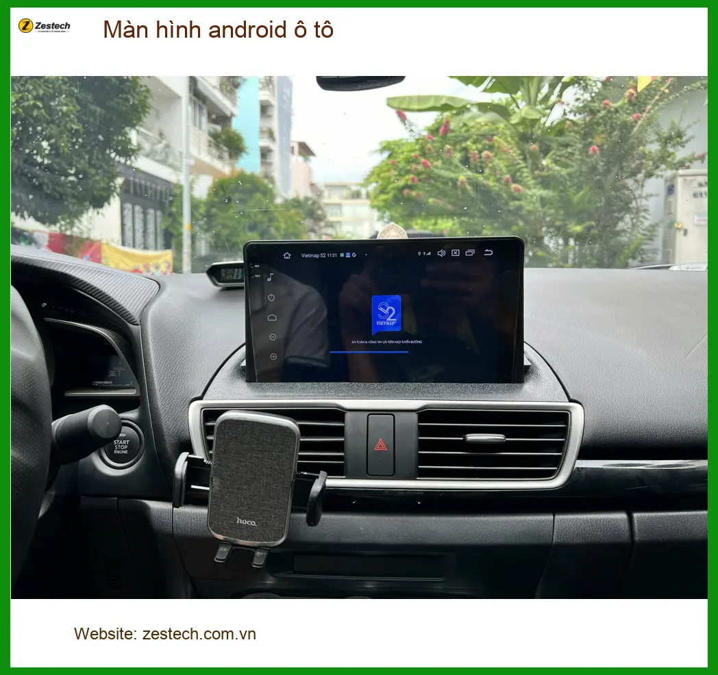 Lắp màn hình android ô tô Quận 10: Anh Minh nâng cấp Toyota Camry ảnh thực tế 5