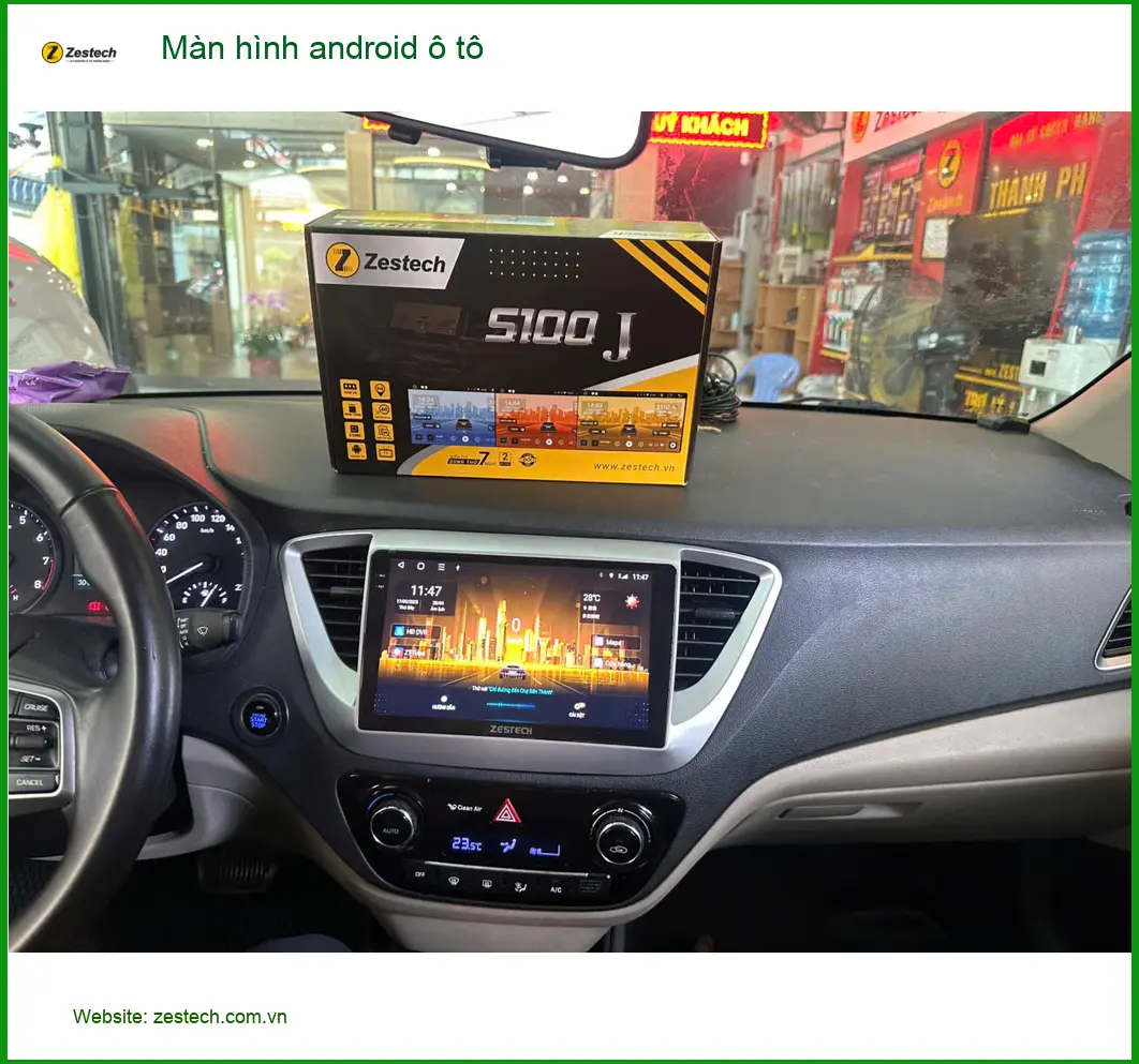Anh Dũng nâng cấp màn hình android ô tô cho Kia Carnival tại Quận 10