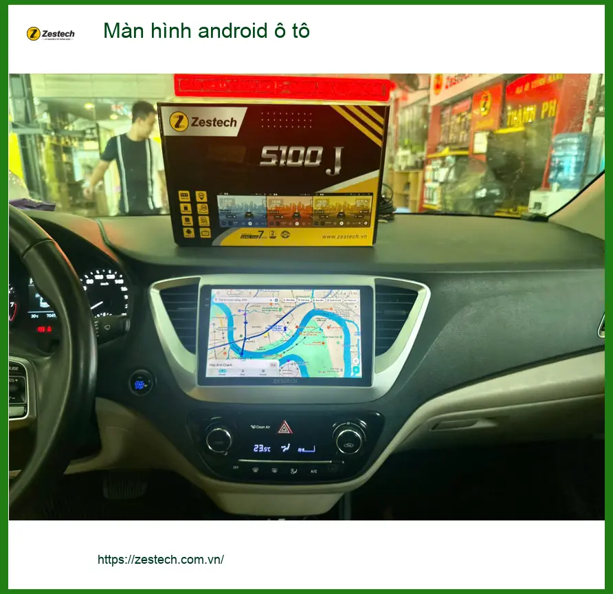 Anh Dũng nâng cấp màn hình android ô tô cho Kia Carnival tại Quận 10 ảnh thực tế 2