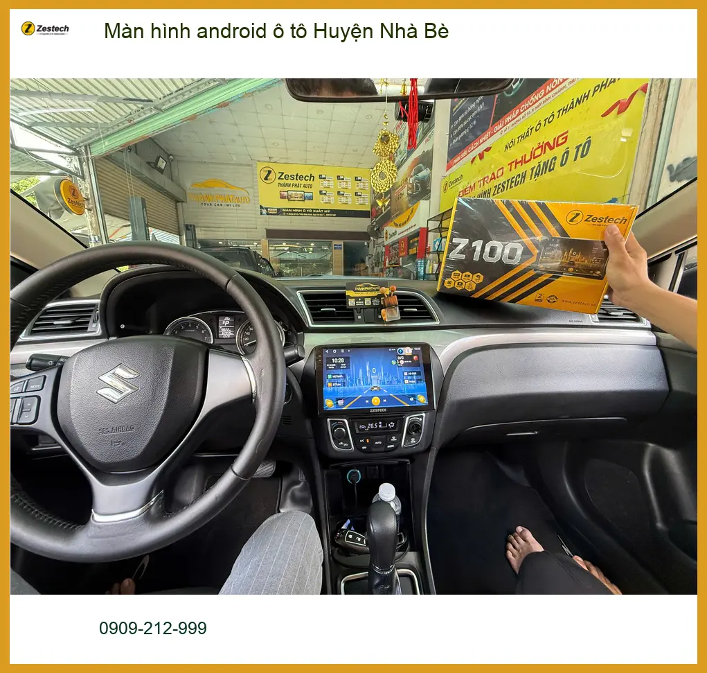 Trung Tâm Gắn Màn Hình Android Ô Tô Huyện Nhà Bè - Nâng Cấp Chính Hãng ảnh thực tế 3