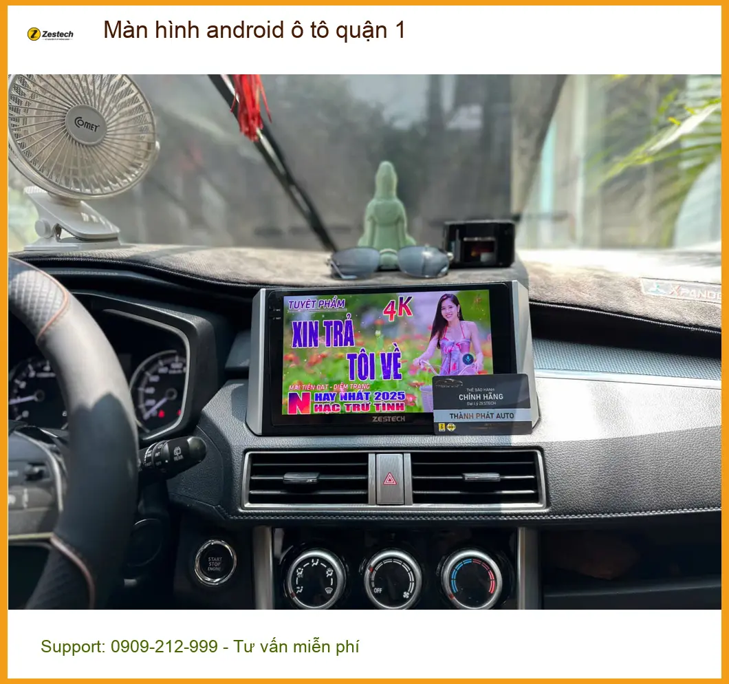 Cửa Hàng Nâng Cấp Màn Hình Android Ô Tô tại Quận 1 - Giá Tốt TPHCM ảnh thực tế 2