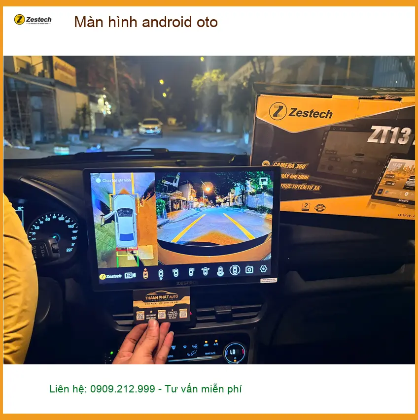 Anh Tú lắp màn hình Android ô tô cho Hyundai Accent tại Quận 12 ảnh thực tế 3