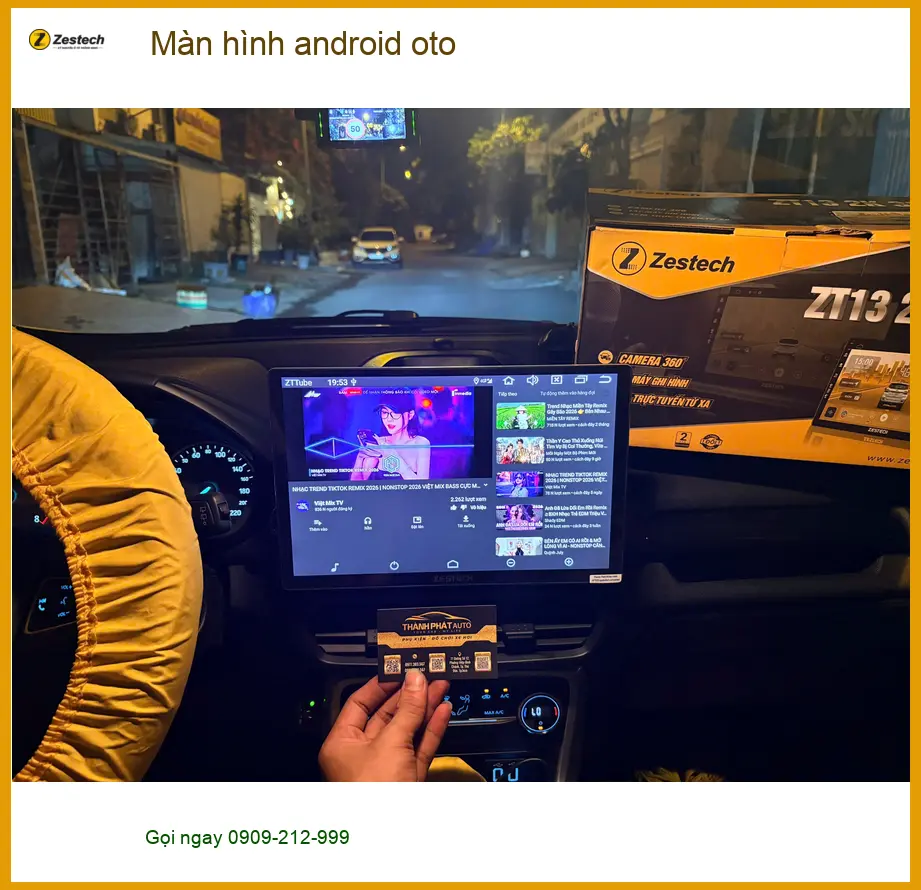 Anh Tú lắp màn hình Android ô tô cho Hyundai Accent tại Quận 12 ảnh thực tế 5
