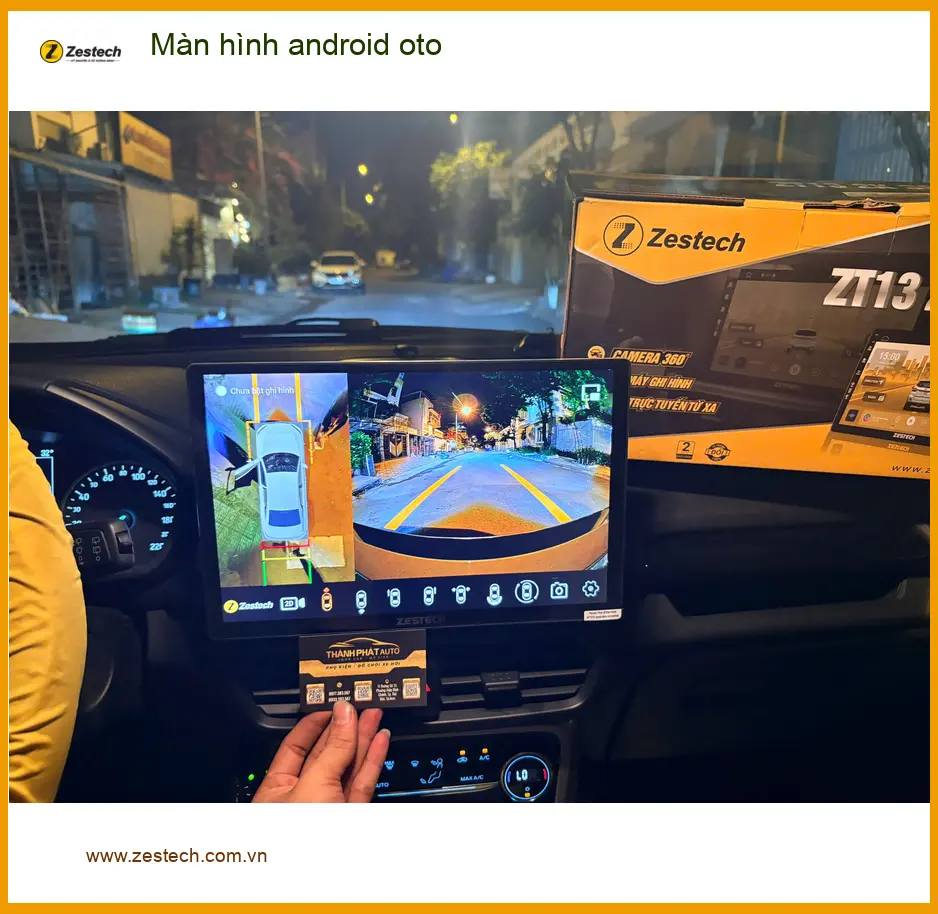 Anh Đạt gắn màn hình Android oto Kia K3 tại Quận 7 vì màn zin quá lỗi thời ảnh thực tế 2