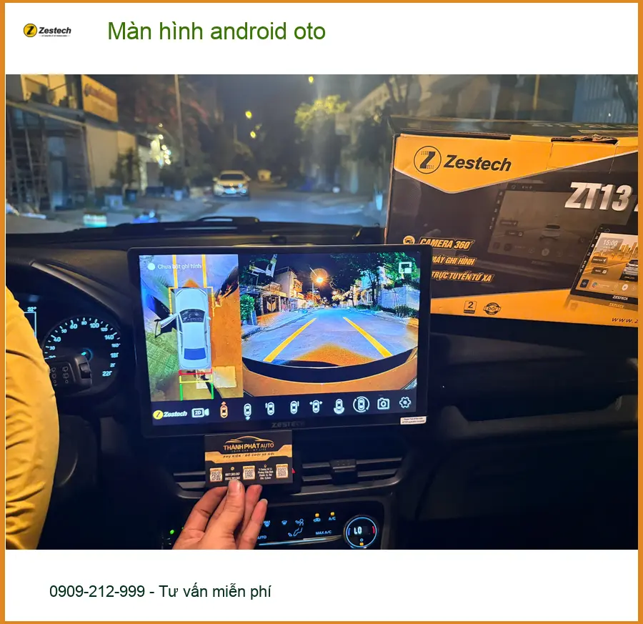 Anh Khang nâng cấp màn hình Android ô tô cho Hyundai Creta ở Quận 1