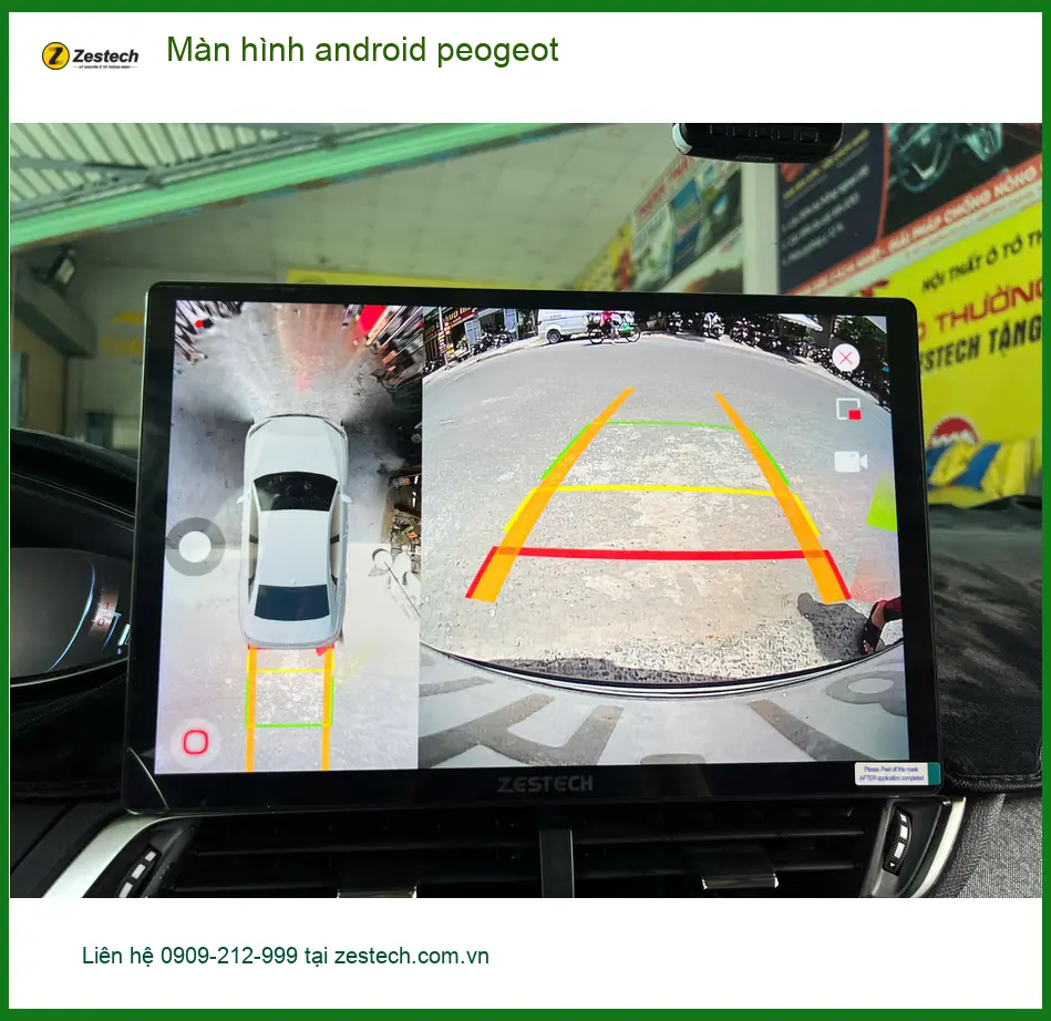 Anh Khang nâng cấp màn hình Android Peugeot 3008 tại Quận 1 để có nhiều tính năng hơn ảnh thực tế 4