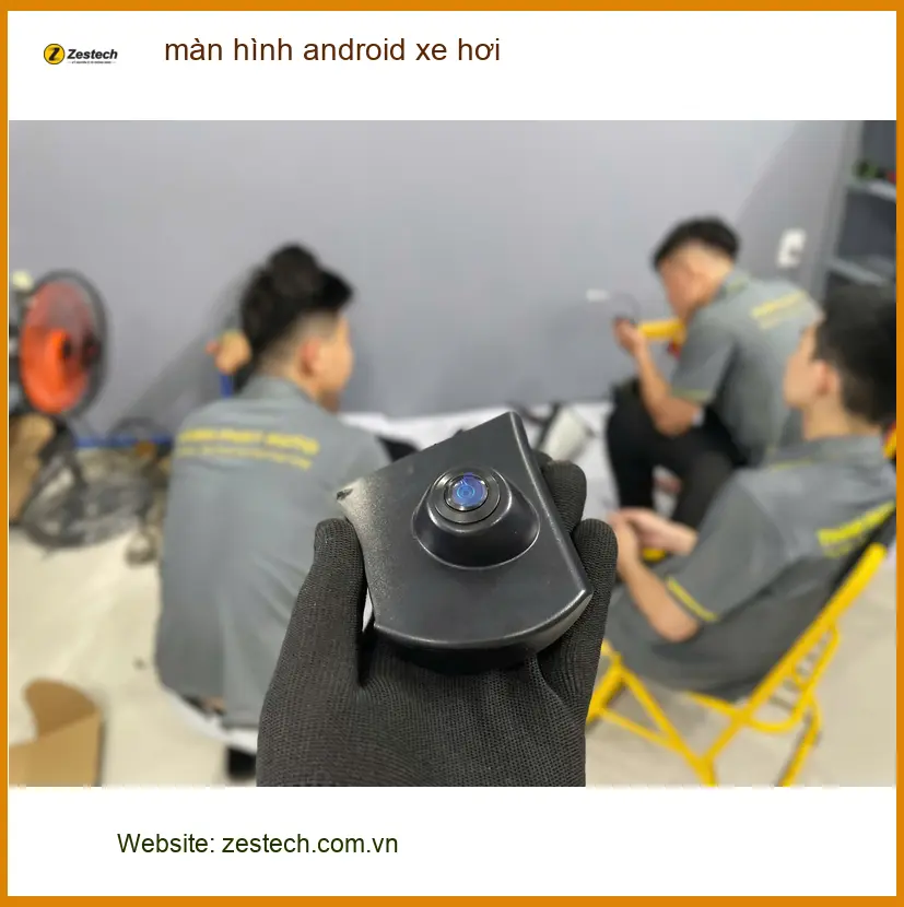 Anh Khải lắp màn hình Android xe hơi cho Hyundai Accent tại Hóc Môn