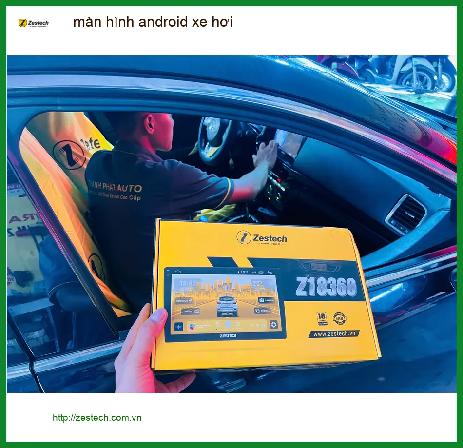 Chị Mai Anh nâng cấp màn hình Android xe hơi Honda CRV tại Quận Gò Vấp