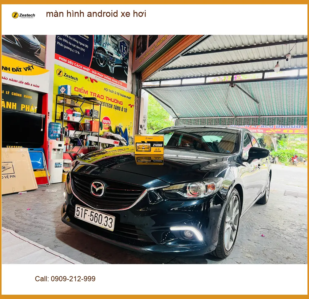 Chú Bách lắp màn hình Android xe hơi cho Honda CRV tại Quận 5 ảnh thực tế 3