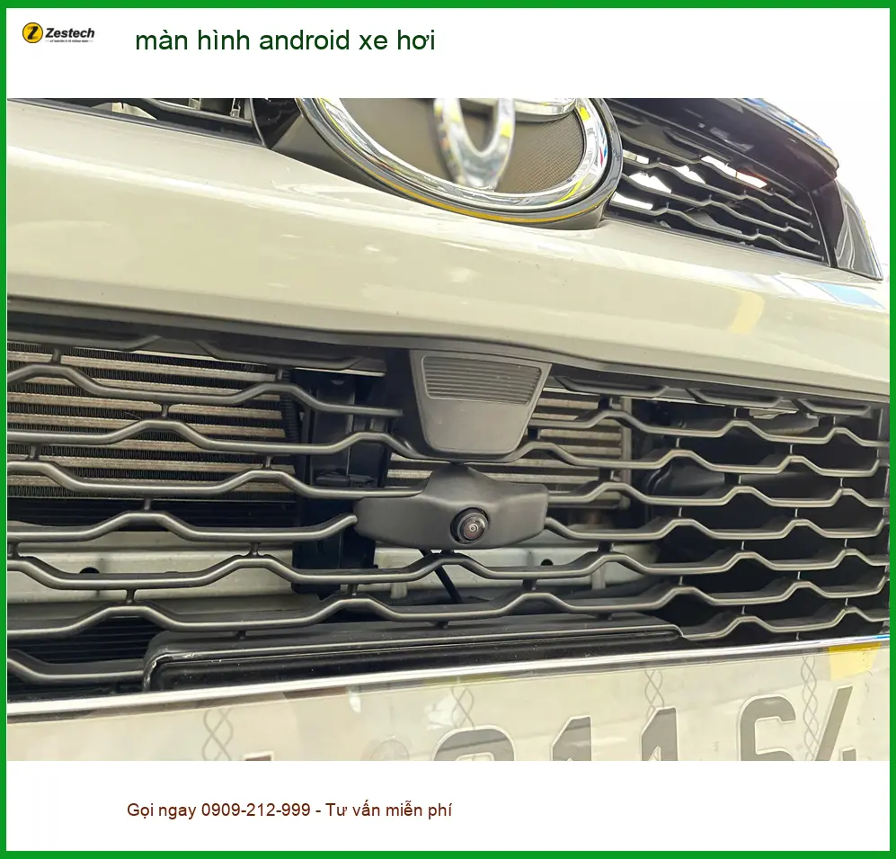 Anh Minh lắp màn hình Android xe Hyundai Accent tại Bình Chánh, màn zin quá lỗi thời ảnh thực tế 4