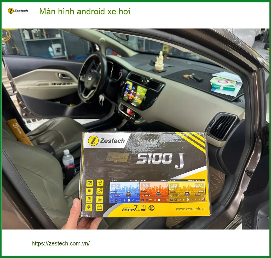 Chú Lân lắp màn hình android xe hơi Honda CRV tại Quận 5 tiện ích cao ảnh thực tế 2