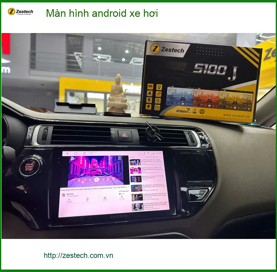 Chú Cường nâng cấp màn hình Android xe hơi cho Kia Seltos tại Bình Chánh
