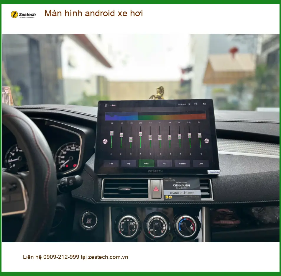 Anh Khải lắp màn hình Android xe hơi Hyundai Accent tại Quận 2 để tiện di chuyển và giải trí