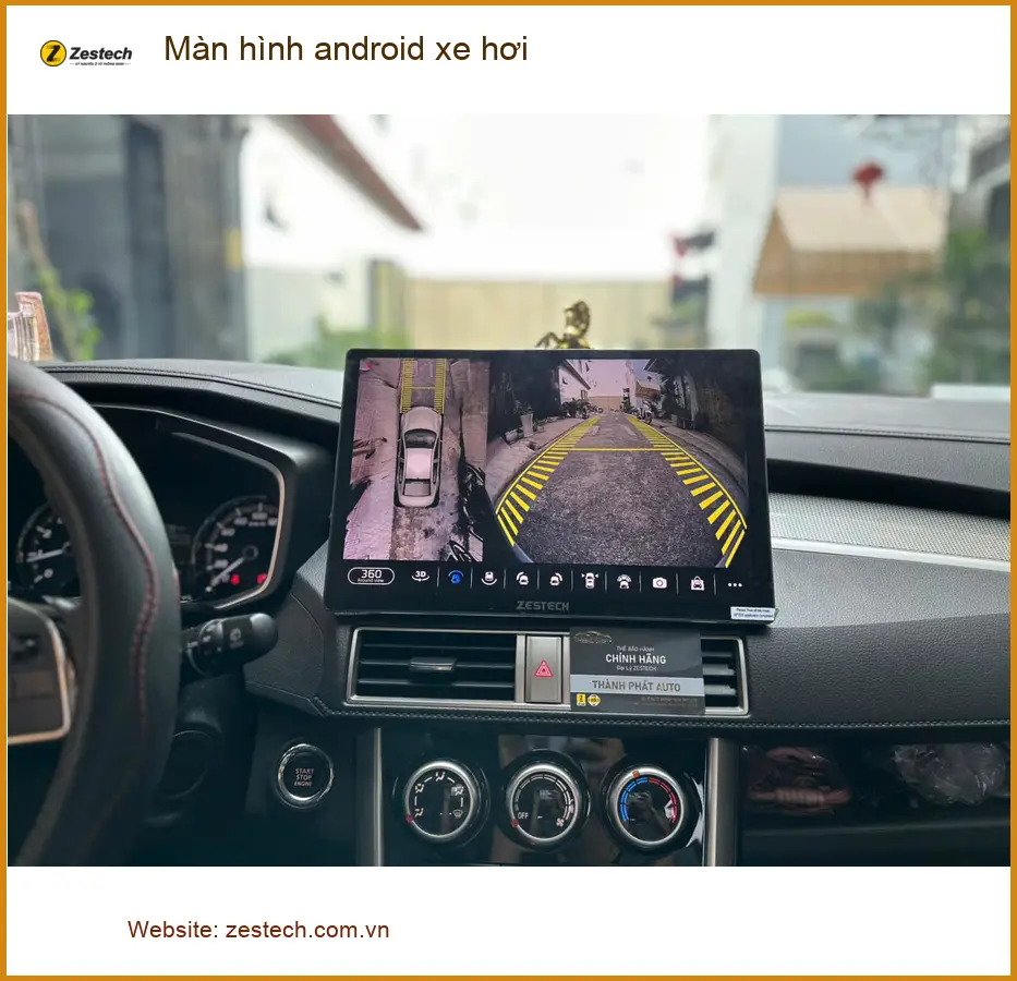 Anh Khải lắp màn hình Android xe hơi Hyundai Accent tại Quận 2 để tiện di chuyển và giải trí ảnh thực tế 4