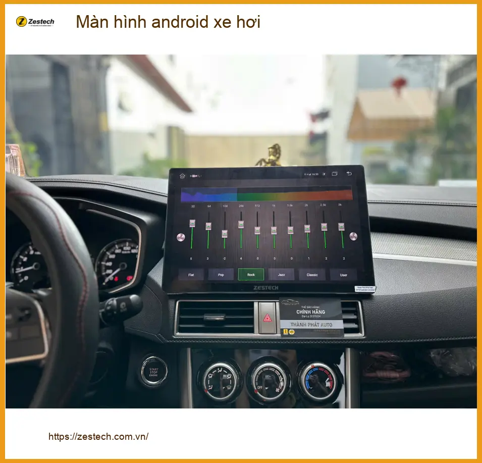 Chị Mai lắp màn hình android xe hơi cho Hyundai Elantra tại Quận Bình Tân ảnh thực tế 4