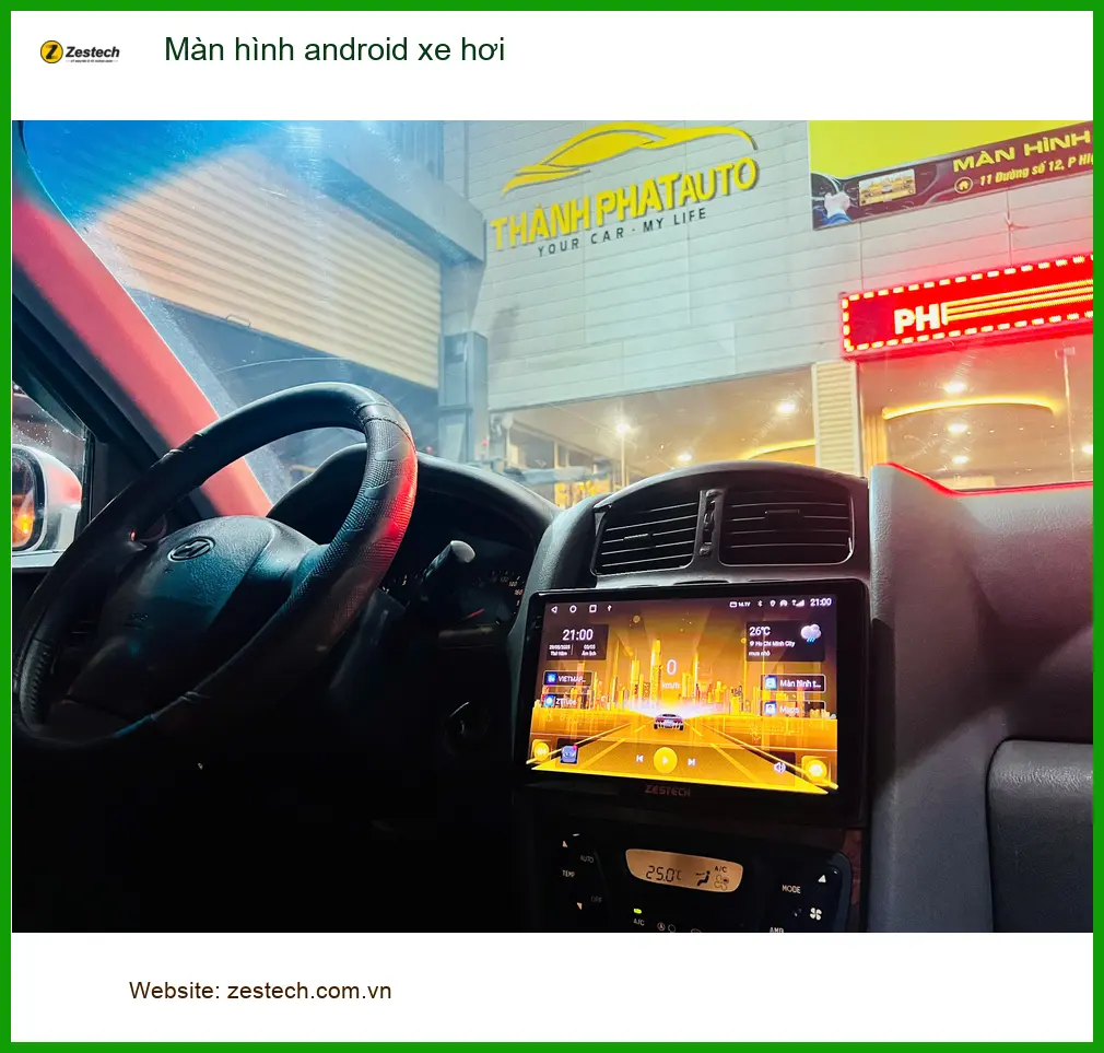 Anh Tuấn gắn màn hình Android xe hơi cho VinFast Lux A2.0 ở Thủ Đức. ảnh thực tế 3