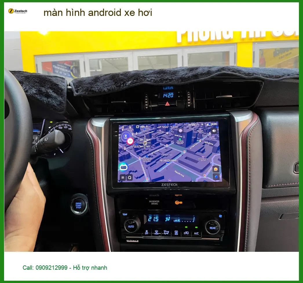 Anh Khải nâng cấp màn hình android xe Hyundai Creta tại Quận 9 tiện lợi hơn ảnh thực tế 5