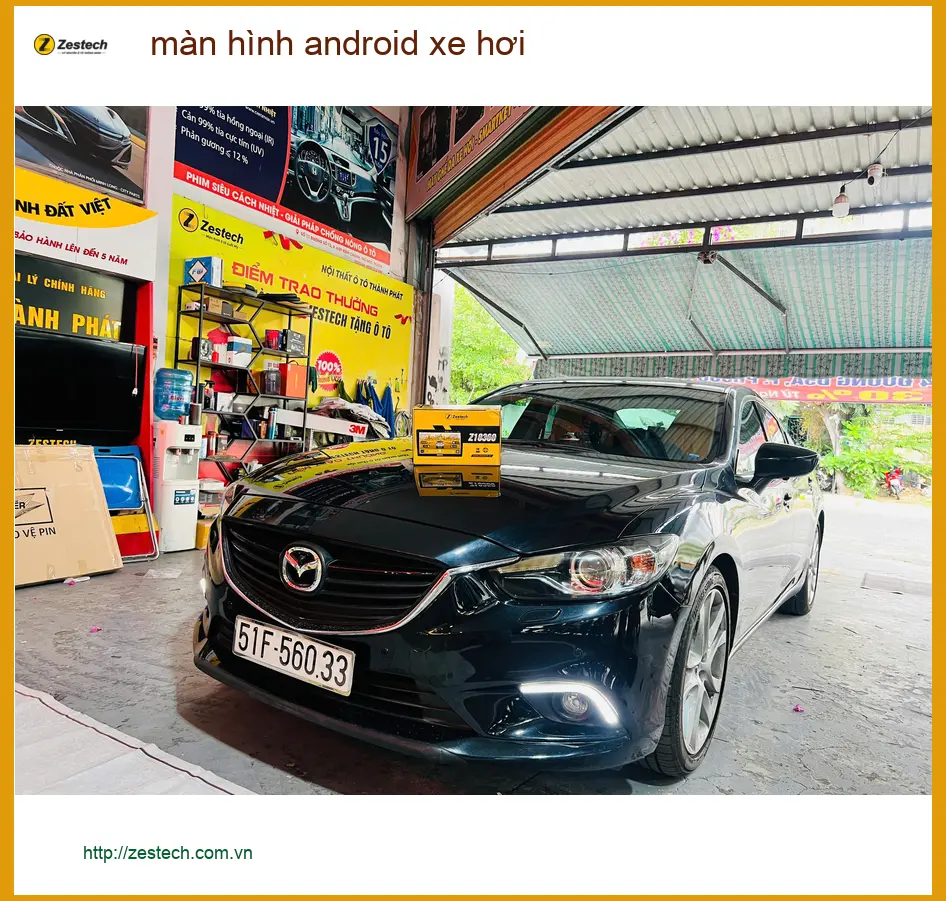 Anh Tấn lắp màn hình Android xe hơi cho Kia Carnival tại Hóc Môn ảnh thực tế 2