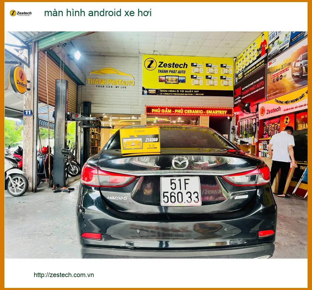 Anh Tấn lắp màn hình Android xe hơi cho Kia Carnival tại Hóc Môn ảnh thực tế 4