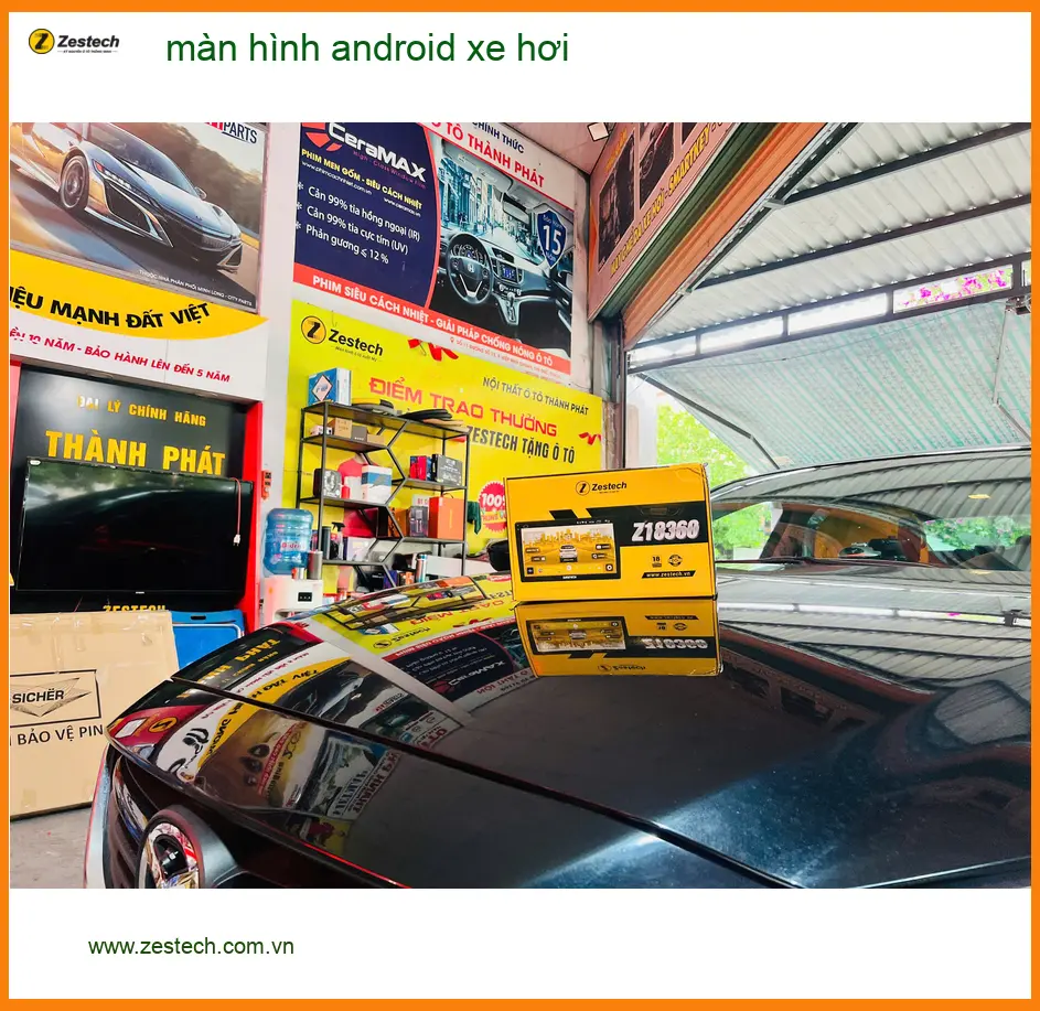Bác An lắp màn hình Android xe hơi Hyundai Elantra tại Cần Giờ