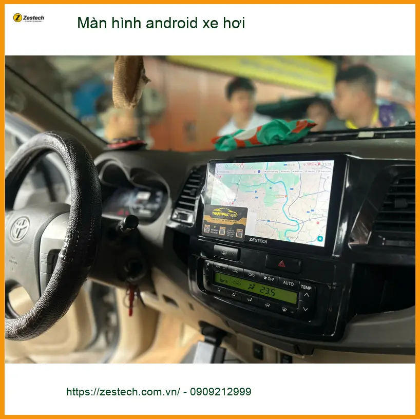 Chị Trâm nâng cấp màn hình Android xe hơi Mazda 3 tại Bình Thạnh giá tốt ảnh thực tế 2