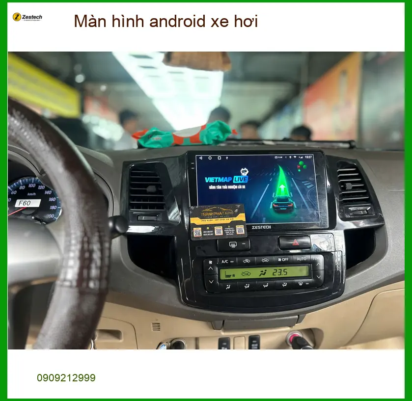 Chị Trâm nâng cấp màn hình Android xe hơi Mazda 3 tại Bình Thạnh giá tốt ảnh thực tế 5
