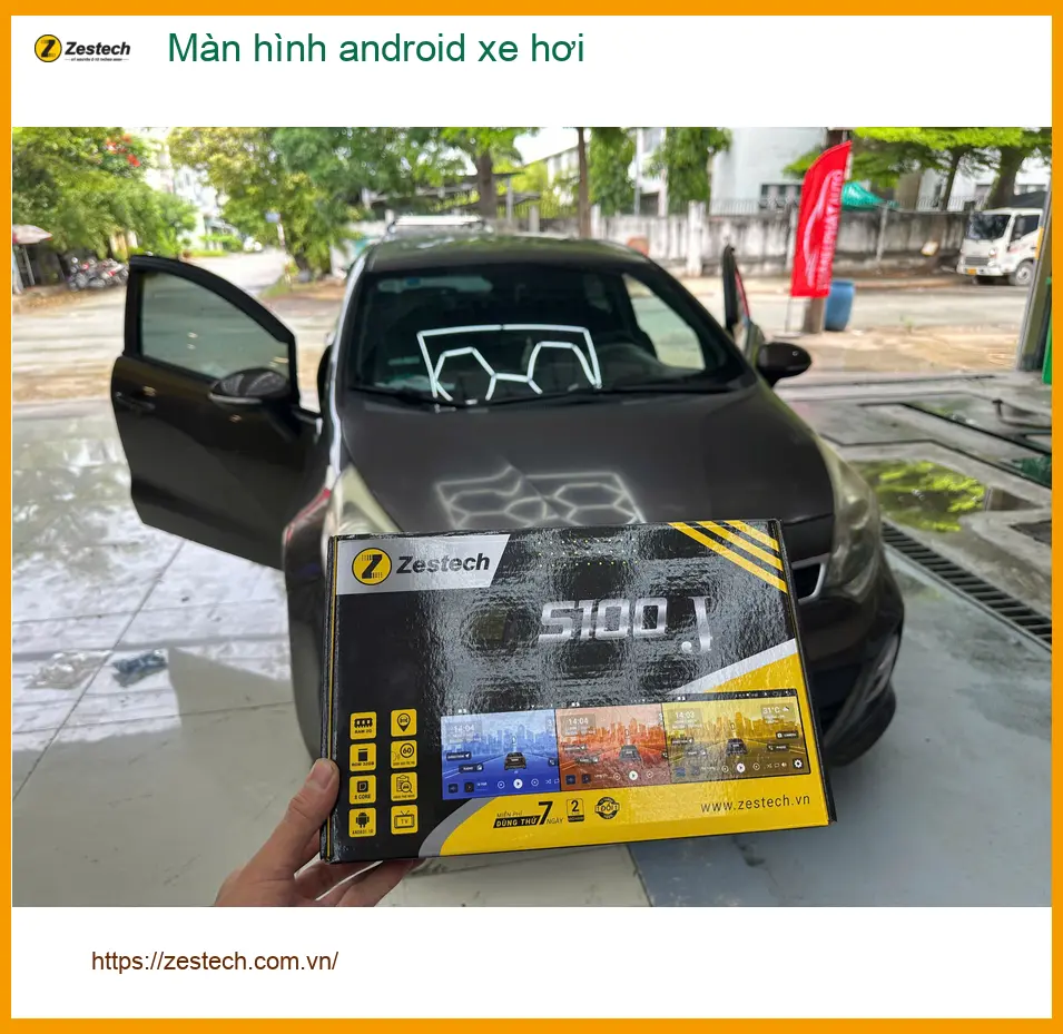 Anh Cường lắp màn hình android xe Kia Sorento Quận 1 xem YouTube, dẫn đường