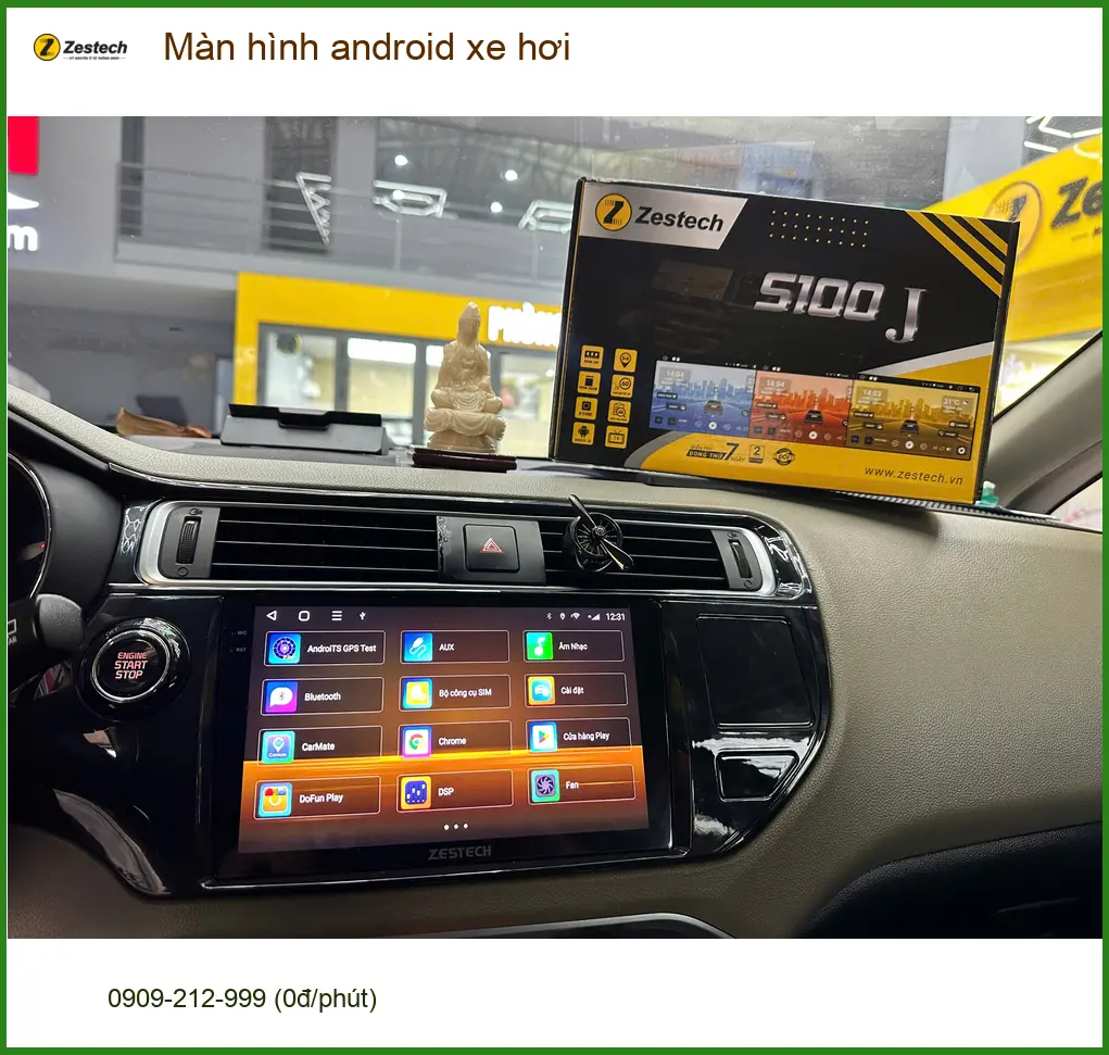 Anh Cường lắp màn hình android xe Kia Sorento Quận 1 xem YouTube, dẫn đường ảnh thực tế 2